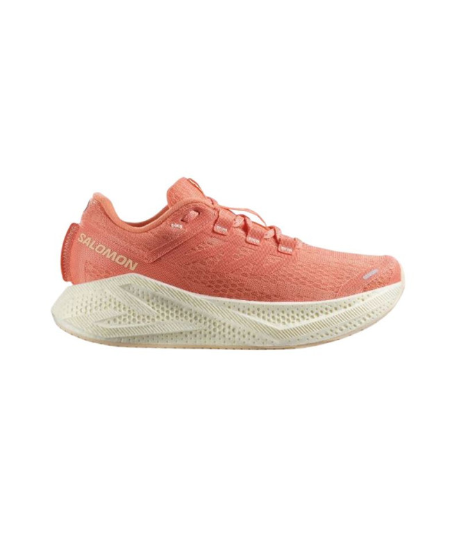 Sapatilhas Trail Salomon Mulher da Aero Glide 3 Fusion Coral/Vanilla Ice/Tender