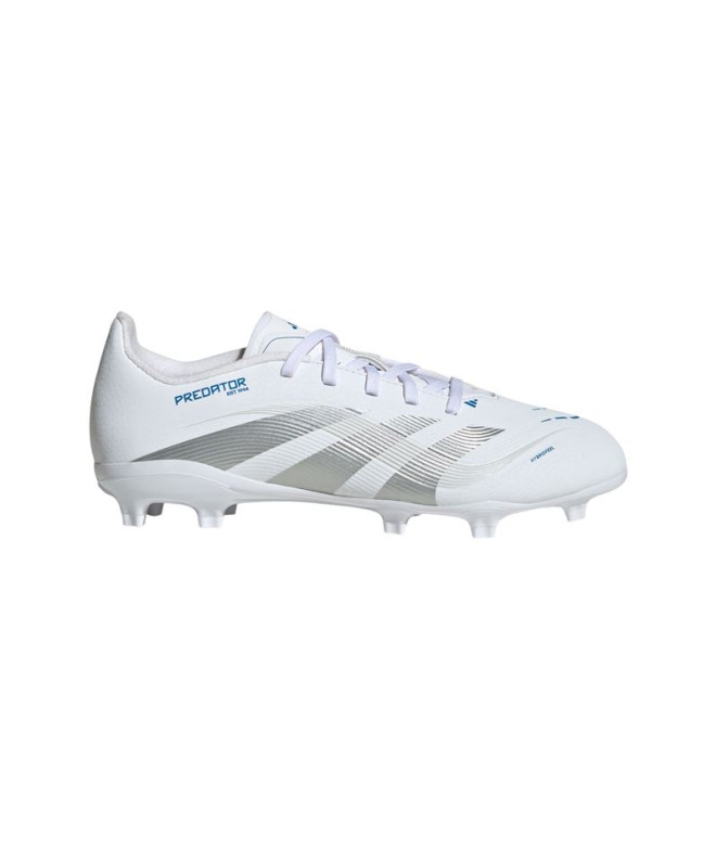 Botas de Fútbol adidas Predator League Fg/Mg Infantil Blanco