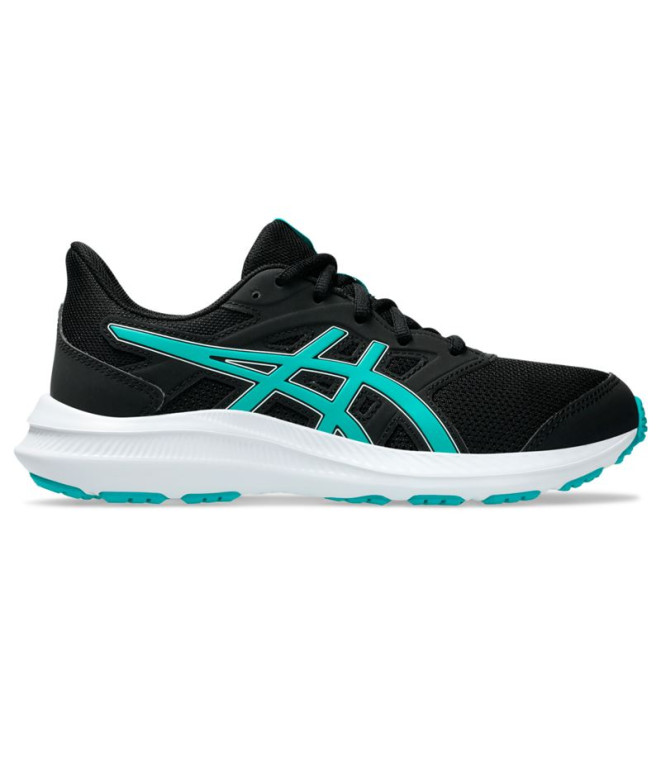 Chaussures de Running ASICS Jolt 4 Gs Enfant Noir/Wave Teal