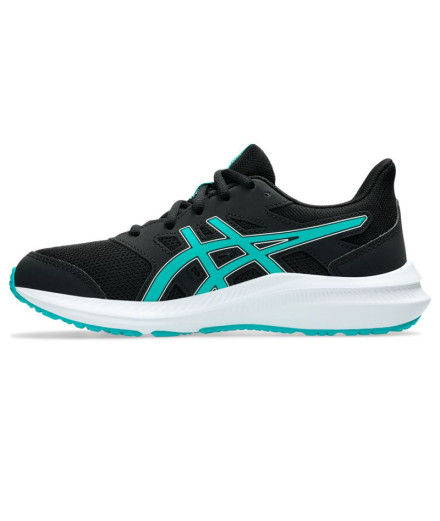 Chaussures de Running ASICS Jolt 4 Gs Enfant Noir/Wave Teal 2