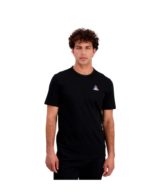 Camiseta Le Coq Sportif Ess N°1 Black Hombre