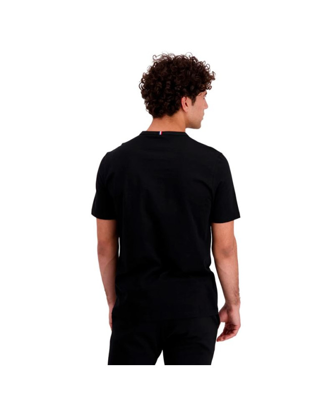 Camiseta Le Coq Sportif Ess N°1 Black Hombre