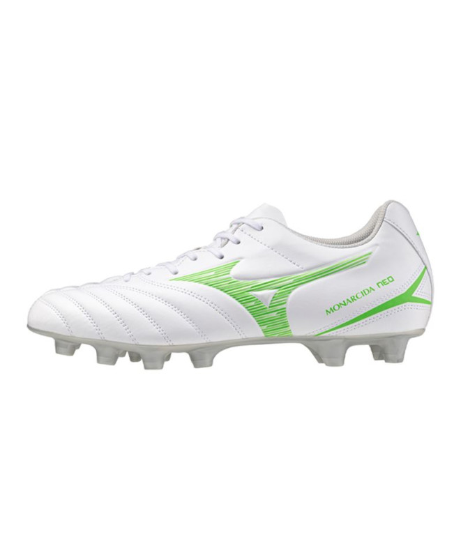 Bottes de football Mizuno Monarcida Neo III Select As Blanc