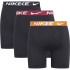 Cuecas Nike Boxer Brief Homem Preto/Laranja Pack