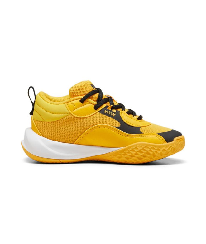 Sapatilhas de Basquetebol Puma Playmaker Pro Ps Infantil Amarelo