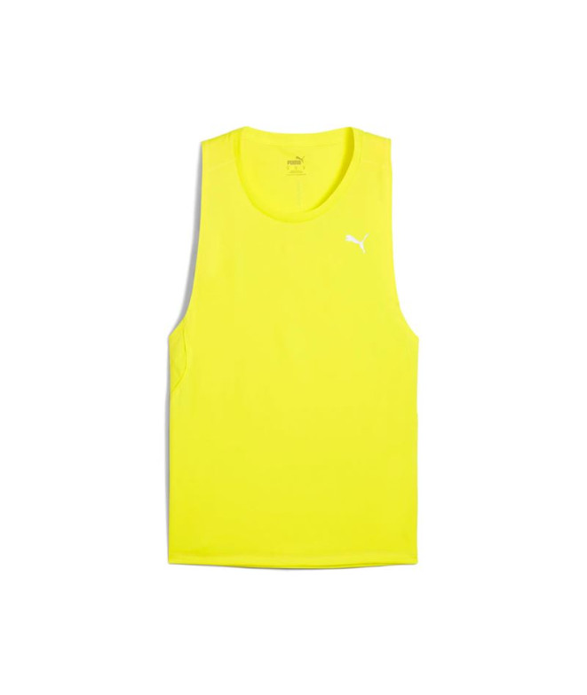 Camiseta de Running Puma Run Velocity Tank Hombre Amarillo