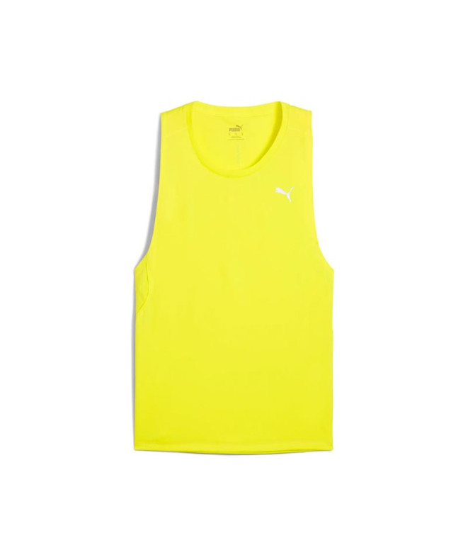 Camiseta de Running Puma Run Velocity Tank Homem Amarelo