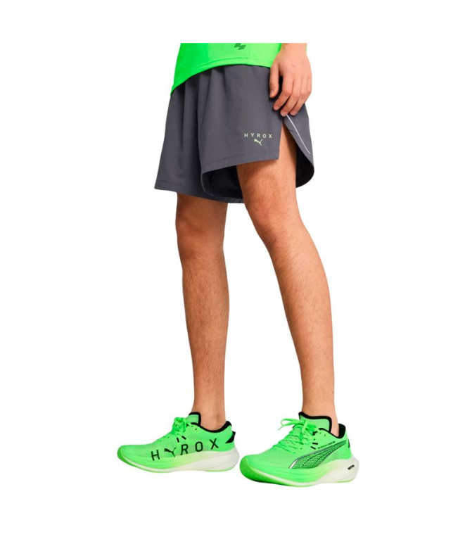 Calça de Fitness Puma X Hyrox Ultra Homem Cinza