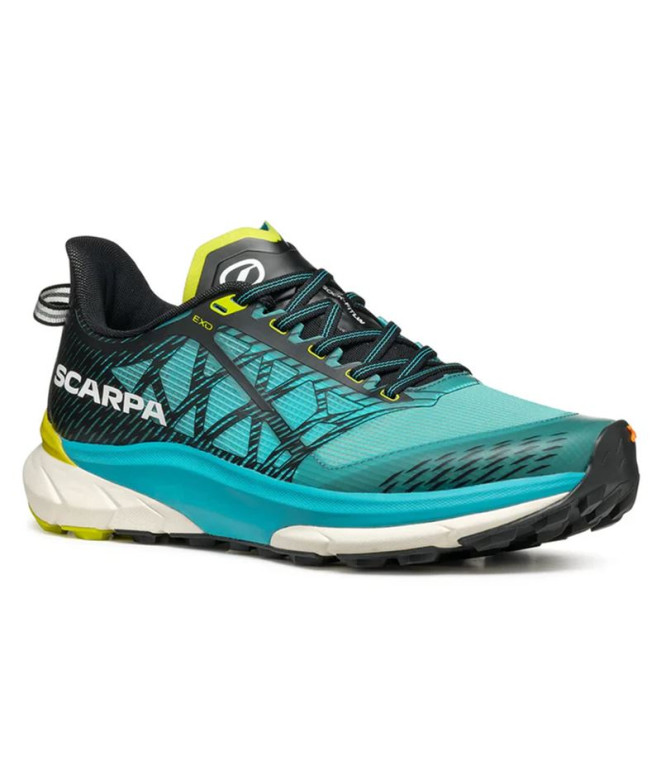 Sapatilhas de Trail Scarpa Golden Gate 2 Azul-Lima