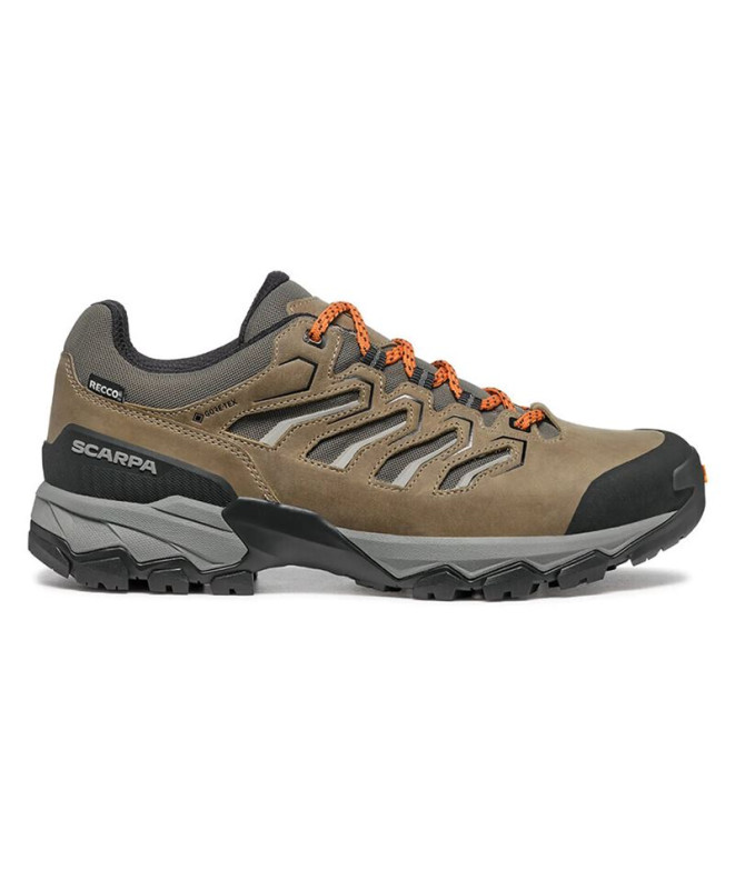 Chaussures de Montagne Scarpa Moraine Gtx Fossil Marrón Gore-Tex Rhb