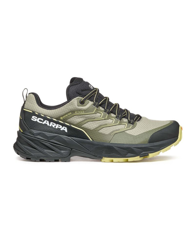 Chaussures de Montagne Scarpa Rush 2 Gtx Vert/Jaune Femme