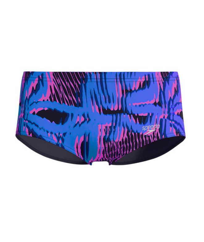 Bañador Speedo 13.5cm Club Training Allover Brief Hombre Azul