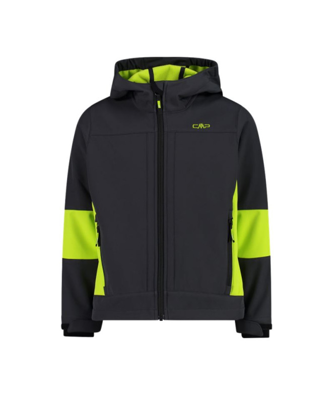 Veste de Montagne CMP Fix Enfant Antracite-Acido