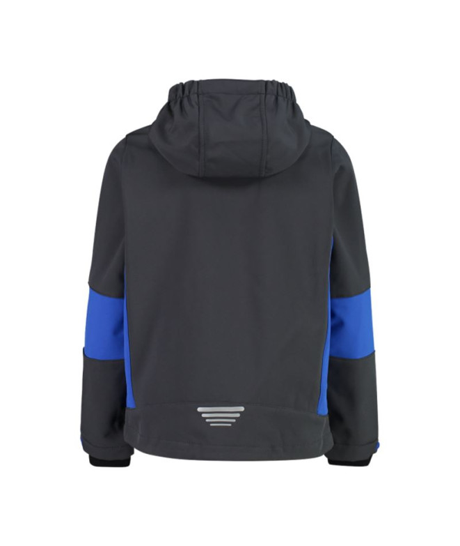 Chaqueta de Montaña CMP Fix Niño Oscuro Gris