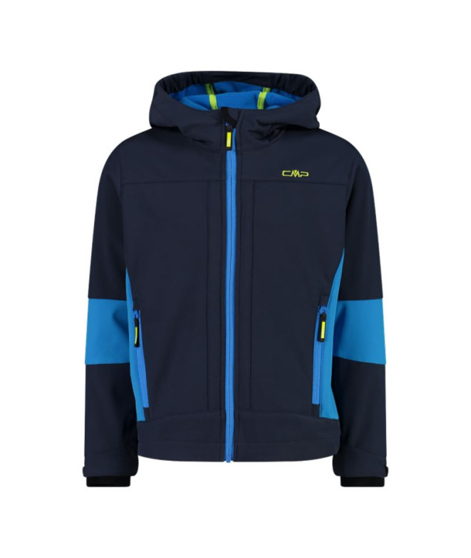 Chaqueta de Montaña CMP Fix Dark Azul Infantil