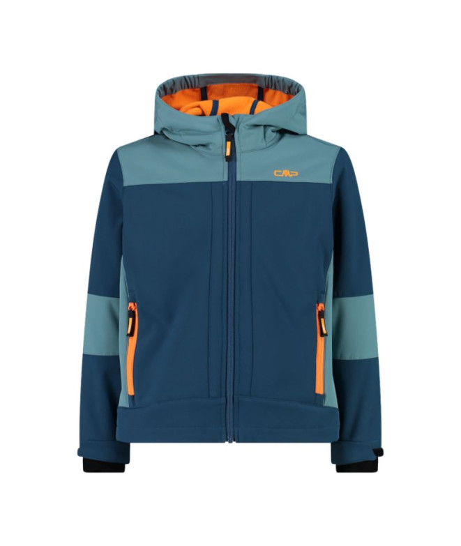 Casaco de Montanha CMP Fix Dark Turquoise Infantil