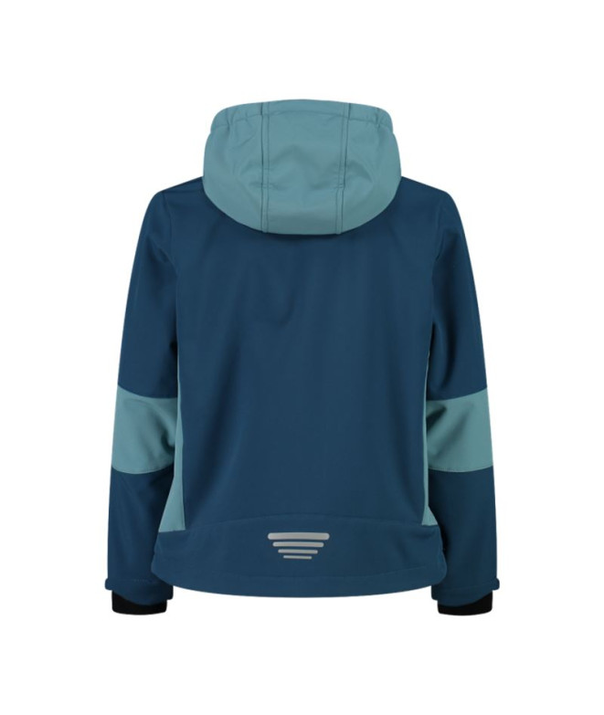 Veste de Montagne CMP Fix Dark Turquoise Enfant
