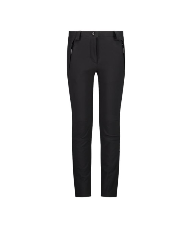 Pantalón de Montaña CMP Long Niña Oscuro Gris