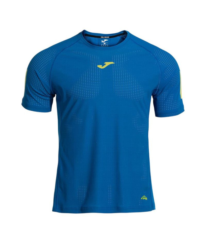 Camiseta de Trail Joma R-Trail Nature Homem Azul