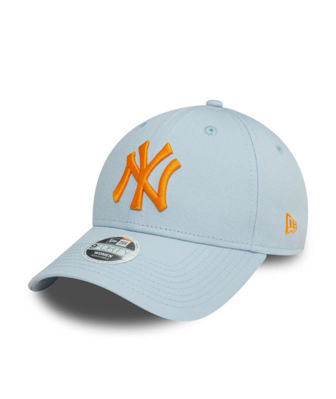 Boné New Era 5950Af Cor Pack Brooklyn Nets Psppastel Blue Mulher