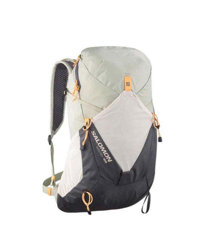 Bolsa de Trail Salomon Aerotrek 18 Mulheres Seagrass/Silver Clou