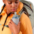 Bolsa de Montanha Salomon Aerotrek 18 Mulheres Seagrass/Silver Clou