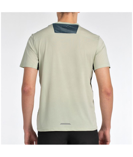 T-shirt de Montagne + 8000 Turqui Homme Gris Verdoso 2