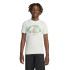 Camiseta adidas Pizza Infantil Branco