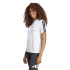 Camiseta adidas 3Bandas Sj Mulher Branco/Preto