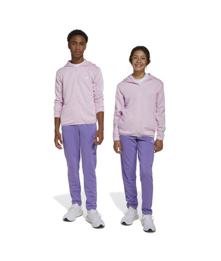 Chandal adidas 3Bandas French Terry Enfant Violet