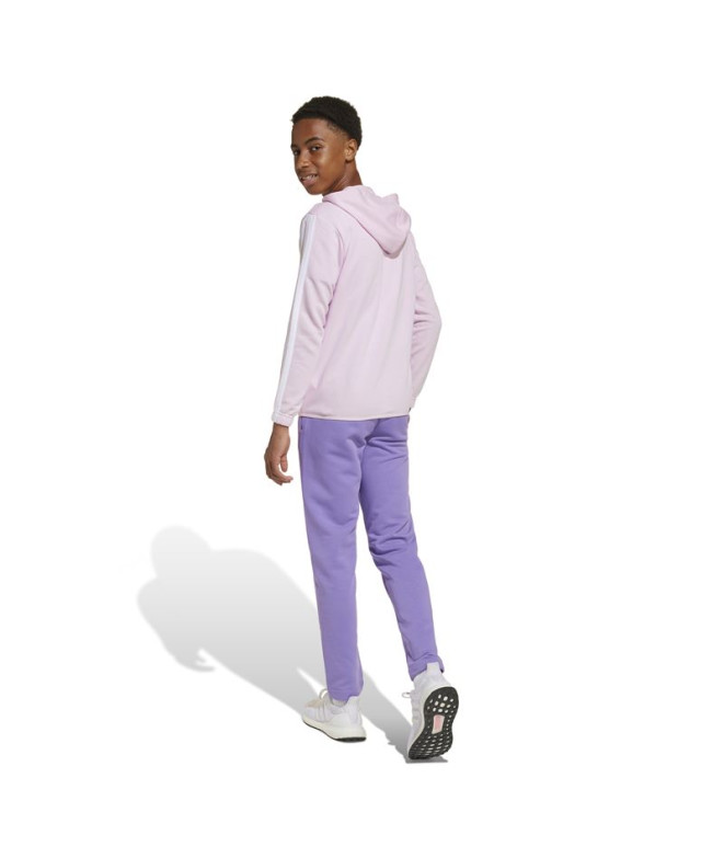 Chandal adidas 3Bandas French Terry Infantil Roxo