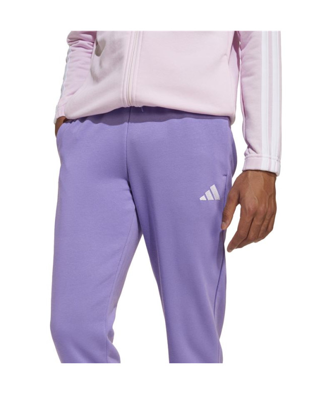 Chandal adidas 3Bandas French Terry Infantil Roxo