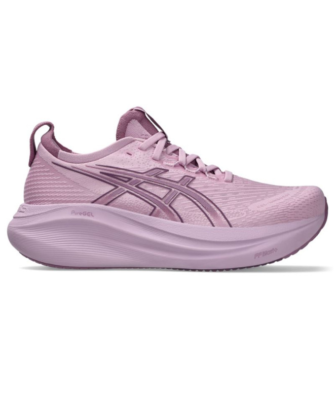 Sapatilhas de Running ASICS Gel-Nimbus 27 Mulher Roxo