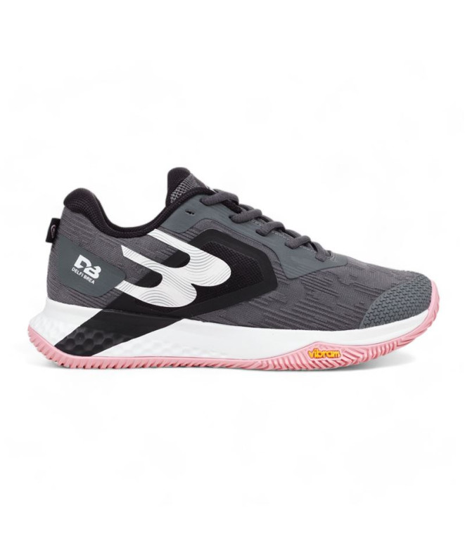 Zapatillas de Padel Bullpadel Vertex Vibram W 25V Mujer Gris Oscuro
