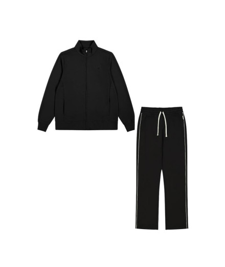 Chándal Champion Full Zip Suit Mujer Negro Chándal Champion Full Zip Suit Mujer Negro