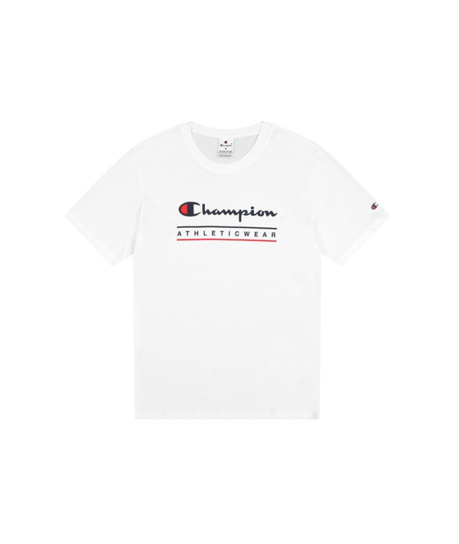 Camiseta Champion SS Hombre Blanco