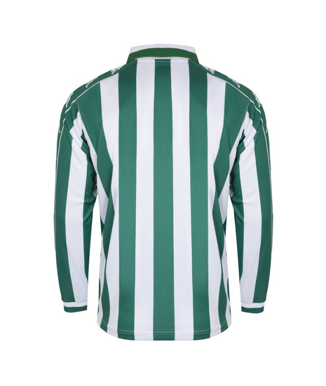 Camiseta de Futebol Kappa Onso Verde/Branco