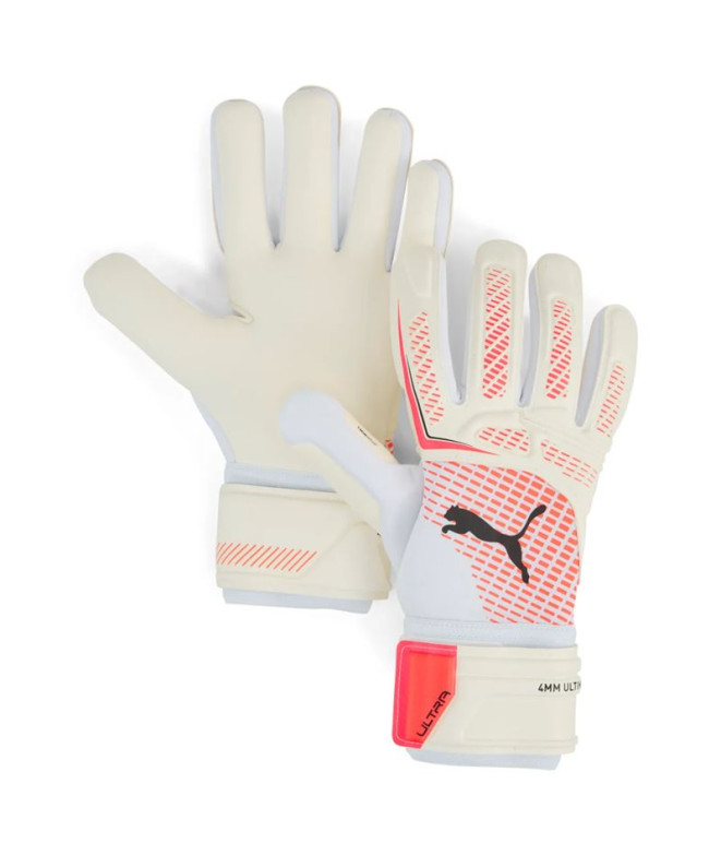 Gants de gardien de but de Football Puma Ultra Pro Nc Blanc/Rouge /Noir