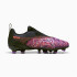 Botas de futebol Puma Future 8 Match Ll Fg Infantil Preto/Branco/Vermelho