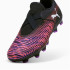 Botas de futebol Puma Future 8 Match Ll Fg Infantil Preto/Branco/Vermelho