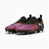 Botas de futebol Puma Future 8 Match Ll Fg Infantil Preto/Branco/Vermelho
