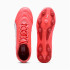Botas de futebol Puma King Pro Fg/Ag Vermelho brilhante/Branco/Vermelho