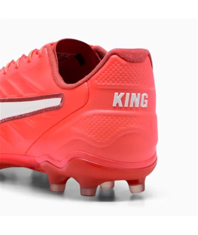 Bottes de football Puma King Pro Fg/Ag Rouge...