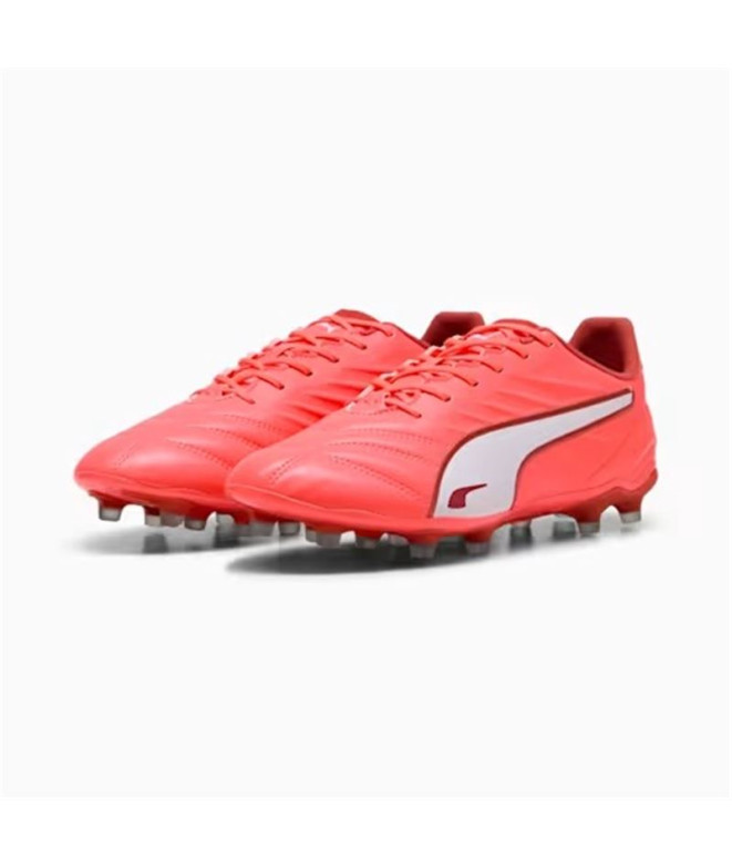 Botas de futebol Puma King Pro Fg/Ag Vermelho...