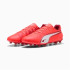 Botas de futebol Puma King Match Fg/Ag Vermelho/Branco