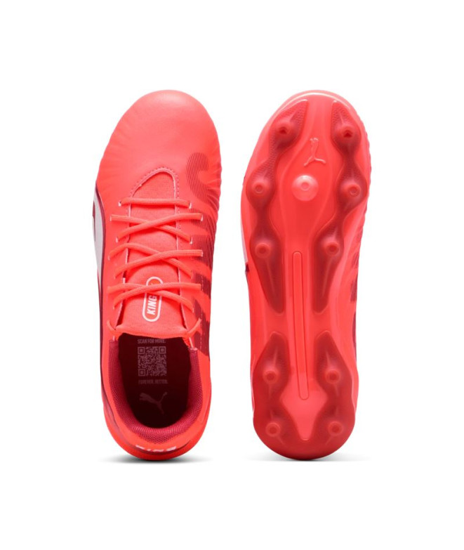 Botas de futebol Puma King Match Fg/Ag Infantil...