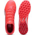 Botas de fútbol Puma King Match Tt Infantil Rojo