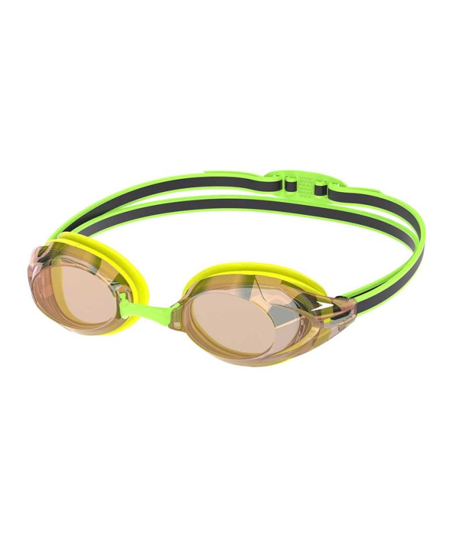 Lunettes de natation Speedo Vanquisher 3.0 Miroité Jaune/Gris