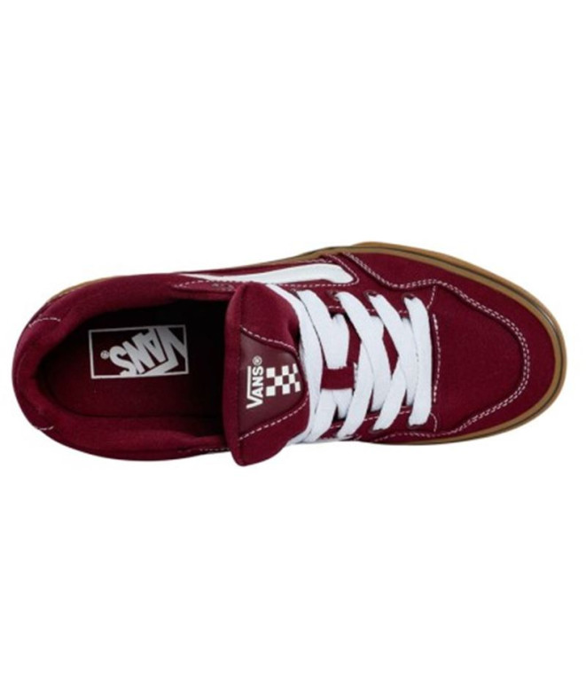 Chaussures Vans Caldrone Cgum Drred Homme Rouge