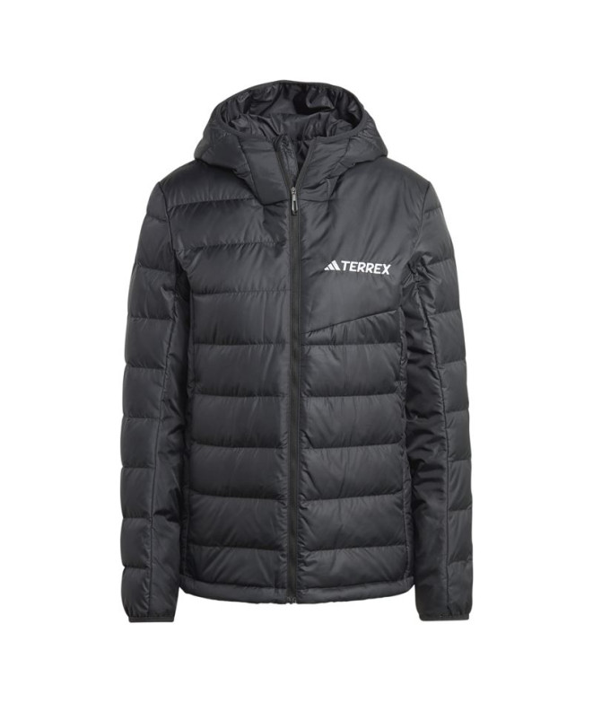 Chaqueta de Montaña adidas Terrex Multi Light Down Hooded Mujer Negro